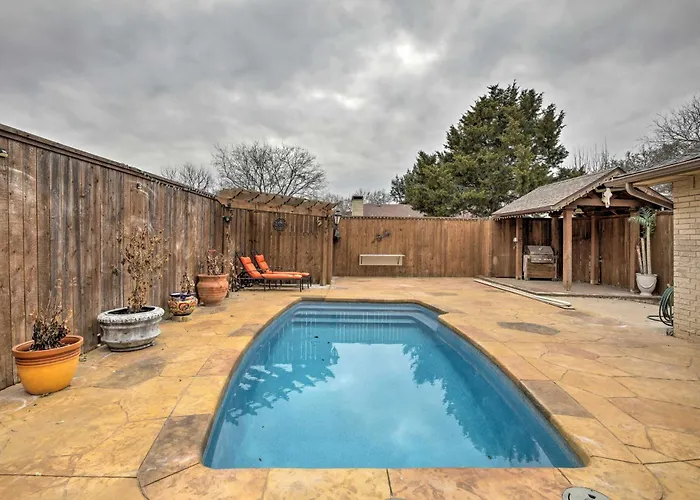 Garland Home W/ Private Pool & Yard!